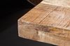 Industrie-Look Esstisch ARTE 140x80cm natural Mangoholz schwarzes Eisengestell Bild 5
