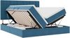 vidaXL Aufbewahrungsbett mit Kopfteil Dunkelblau 200 x 200 cm Samt 3372279 Bild 2