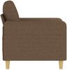vidaXL Sessel Braun 60 cm Stoff 359465 Bild 4