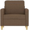 vidaXL Sessel Braun 60 cm Stoff 359465 Bild 3