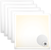 5x LED Panel 62x62 Neutralweiß 4000K 36W UGR<19 blendarm Slim Alu PLs3.0 Bild 2