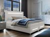Boxspringbett Saziro LED, Weiß, 180x200 cm Bild 2