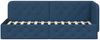 vidaXL Eckbettgestell Blau 80 x 200 cm Stoff 42016486 Bild 5
