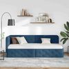 vidaXL Eckbettgestell Blau 80 x 200 cm Stoff 42016486 Bild 4
