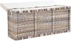 Krines Home Wäschetruhe Breite Sitzbank mit Stauraum Sitztruhe Natur-Rattan Wäschekorb Flur, Sitzbank mit Stauraum Bild 4