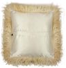 Lammfellkissen Gotland Vanille mit Inlett Bild 2
