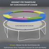 SPORTNOW Trampolin-Abdeckplane Trampolin Randabdeckung Ø244 cm Trampolin Randschutz mit UV Schutz (Trampolin Ersatzteile, 1-St, Trampolinzubehör), für Gartentrampoline Bunt Bild 3