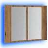 LED-Spiegelschrank Artisan-Eiche 60 x 12 x 45 cm Holzwerkstoff Bild 3