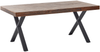 Esstisch CLIFTON Dunkelbraun 180 cm 90 cm Kiefernholz Bild 1