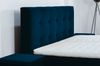 Meisterbetten Boxspringbett Lapi 160x200 in VS-Royalblau, Matratzenbezug Nano, Ergoflex-Topper Bild 5