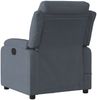 vidaXL Massagesessel Elektrisch Dunkelgrau Samt 3205082 Bild 4