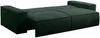Vente-unique - AMELIA Sofa SamtStoff Grün - B 102 cm x H 85 cm x L 257 cm Bild 4