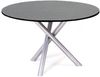 SIT Mobilia Gartentisch Tubo Edelstahl rund Ø 120 cm Tisch Terrassentisch Dekton Laurent Bild 4