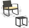Bealife Balkonset Gartenlounge-Set, (3-tlg), 1 Tisch und 2 Stühle, Rattan Gartenmöbel Bild 3