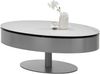 Couchtisch >Sinisa< in weiß, anthrazit, Keramik, Metall - 110x42x70cm (BxHxT) Bild 2