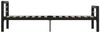 vidaXL Bettgestell Schwarz und Weiß Metall 90×200 cm Bild 4