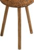3 Blumentöpfe Dreibeinig Bambus / Plastik Naturell Bild 3