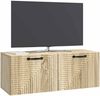 vidaXL Wandmontierter TV-Schrank Sonoma-Eiche 78,5 x 31 x 30 cm 898717 Bild 2
