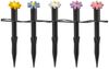 MARELIDA LED Solarleuchte LED Solar Lichterkette Blumen Beetstecker Gartenstecker Gartendeko, LED Classic, warmweiß (2100K bis 3000K) Bild 4
