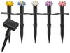 MARELIDA LED Solarleuchte LED Solar Lichterkette Blumen Beetstecker Gartenstecker Gartendeko, LED Classic, warmweiß (2100K bis 3000K) Bild 2