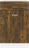 Küchen-Unterschrank, BuffetSchrank mit Schublade Lyon Räuchereiche 50x46x81,5 cm Bild 5