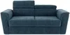 Vente-unique - RIZORA Sofa Stoff Blau - B 223 cm96 cm x H 95 cm x L 210 cm Bild 3