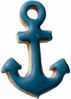Ausstecher Anker 5,5 cm Edelstahl [PG rot] Bild 3