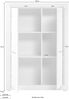 INOSIGN Mehrzweckschrank BIANCO Höhe 142 cm Bild 4