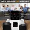 Ellipsentrainer für unter den Schreibtisch elektrischer Sitz-Pedaltrainer für Senioren leises Fitnessgerät mit Anzeigemonitor Bild 2