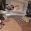 Rheinland Möbel Statio Schreibtisch 200x100 cm höhenverstellbar ±10 mm in Asteiche – XXL-Bürotisch für Führungsebene & Konferenzräume, C-Fuß, Kabelwanne, einfache Montage, FSC® zertifiziert Bild 4
