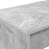 vidaXL Bett-Schreibtisch Betongrau Holzwerkstoff 100 x 45 x 75 cm 893734 Bild 3