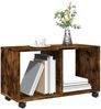 vidaXL Rollschrank Räuchereiche 72x33x42,5 cm Holzwerkstoff 853141 Bild 4