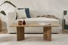 Stylish Oak Coffee Table, 119 x 60 x 40 cm | 100% Melamine Coated Particle Board, 18 mm Thick | Perfect for Modern Living Rooms & Cozy Spaces Bild 2