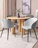 Esszimmerstuhl 2er Set MASON Hellgrau Bild 3