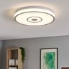 LED Deckenleuchte, Chrom, weiß, CCT-Schaltung, D 38 cm Bild 2