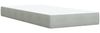 vidaXL Boxspringbett mit Matratze Hellgrau 100x200 cm Samt 3286234 Bild 6