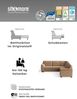 sit&more Ecksofa Montego L-Form, B: 255 cm, wahlweise mit Bettfunktion und Schubkasten Bild 3