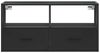 vidaXL TV-Schrank Schwarz 80x31x39,5 cm Holzwerkstoff und Metall 848919 Bild 4