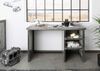 Schreibtisch Mango 122x52x76 grau lackiert HEAVY INDUSTRY #157 Bild 3