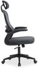 IDIMEX Drehstuhl JOBURG, Ergonomischer Netzrücken mit Lendenstütze – grau Bild 4