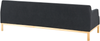 3-Sitzer Sofa schwarz SOSJO Bild 5