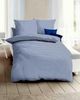Kaeppel Biber Bettwäsche Vichy Karo Blau 135x200 + 80x80 cm Bild 3