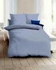 Kaeppel Biber Bettwäsche Vichy Karo Blau 135x200 + 80x80 cm Bild 4