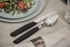 Victorinox Swiss Modern Besteck-Set für 6 Personen, 12-teilig, inkl. scharfe Messer mit Wellenschliff, Kunststoffgriffe, Schwarz Bild 4