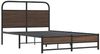 vidaXL Bettgestell ohne Matratze 120x200 cm Braun Eichen-Optik 4100480 Bild 3