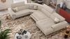 Sofanella Wohnlandschaft STELLA Stoffbezug Sofalandschaft Ecksofa in Gelb Bild 3