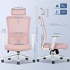 Ergonomischer Bürostuhl mit verstellbarer Lendenstütze und Kopfstütze Bild 3