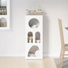 vidaXL Sideboard Hochglanz Weiß 40 x 35 x 100,5 cm Holzwerkstoff 891308 Bild 4