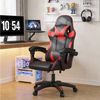 oyajia Gaming-Stuhl Gaming Stuhl, Bürostuhl Ergonomisch Wippfunktion bis zu 135° (mit Kopfstütze und Lendenkissen), Rückenlehne und Sitzfläche kippbar,Gamingstuhl mit Höhenverstellung Bild 2