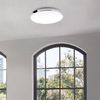 BRILONER Leuchten - LED Deckenleuchte, Badlampe, Badleuchte IP44, 13 Watt, 1.700 Lumen, 4.000 Kelvin, Weiß-Chrom, Ø35.5cm, 3351-216 Bild 2